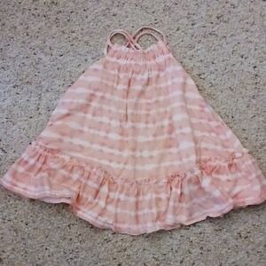 Isaac Mizrahi Striped Ruffled Dress